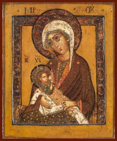 Mother Of God The Milk-Giver - Icons
