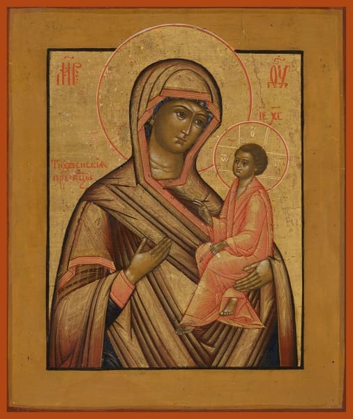 Mother Of God Tikhvin - Icons
