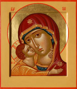 Mother Of God Vladimir Detail - Icons