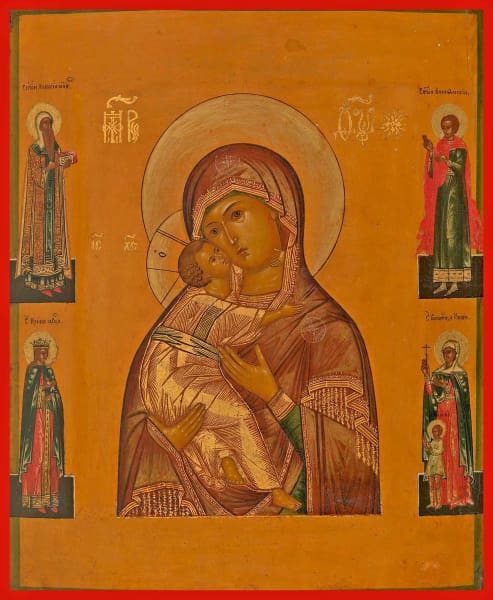 Mother Of God Vladimirskaya - Icons