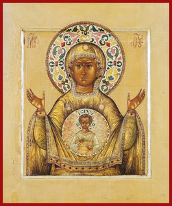 theotokos sign orthodox icon