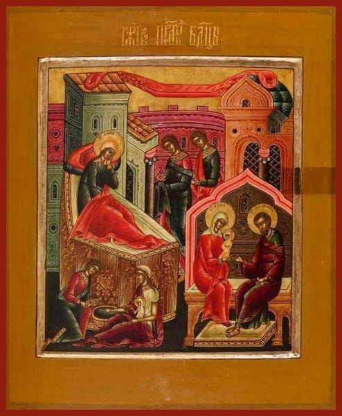 Nativity Of The Mother Of God - Icons