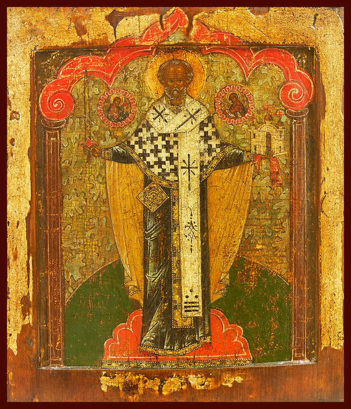 St. Nicholas of Mozhaisk Russian Orthodox icon