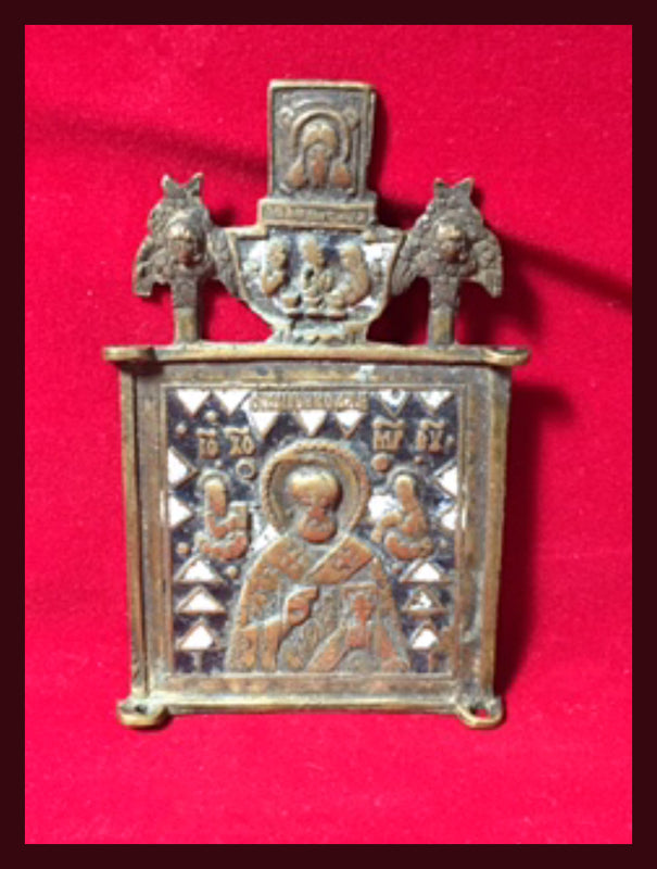 St. Nicholas of Myra antique icon