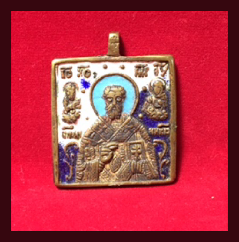 St. Nicholas of Myra antique icon