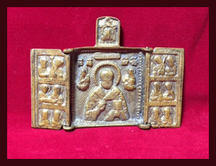 St. Nicholas of Myra antique icon