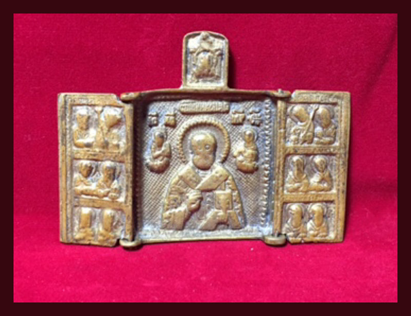 St. Nicholas of Myra antique icon