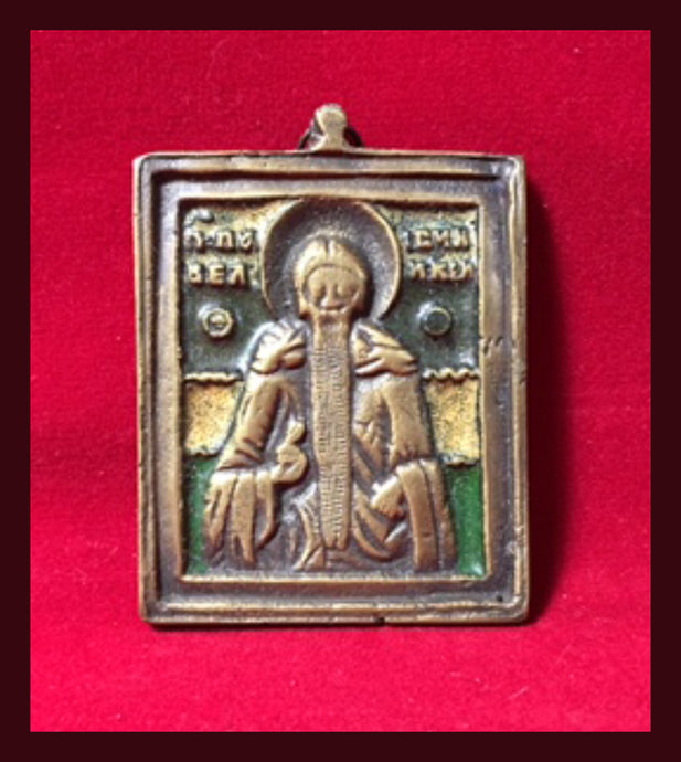 St. Paisios the Great antique icon