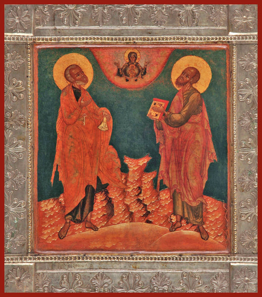 Sts. Peter and Paul Orthodox icon