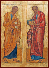 Load image into Gallery viewer, Sts. Peter and Paul Orthodox icon 