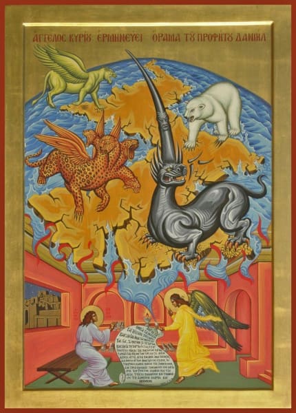 Prophecy From The Holy Forefather Daniel - Icons