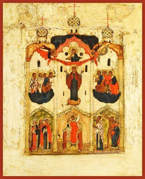 Protection Of The Mother Of God Pokrov - Icons