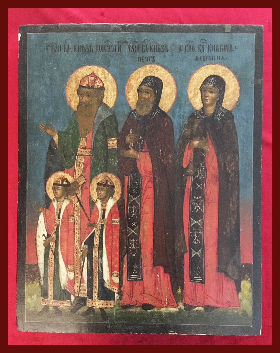 Deisis of Saints (Church Size Icon)