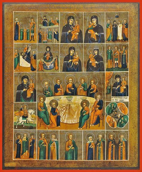 Selected Saints And Feast Days - Icons