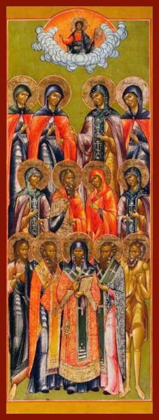 Selected Saints - Icons