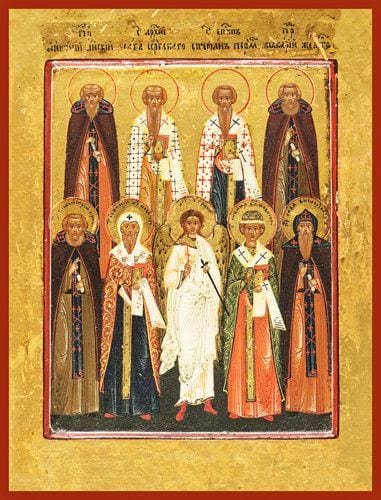 Selected Saints - Icons