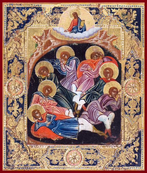 seven sleepers Russian orthodox icon