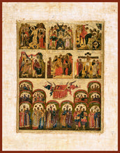 Load image into Gallery viewer, The Six Days Orthodox Icon