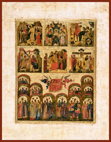 The Six Days Orthodox Icon