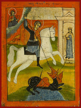 Load image into Gallery viewer, St. George the Great Martyr Russian Orthodox icon