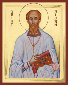 St. Aiden Of Lindisfarne - Icons