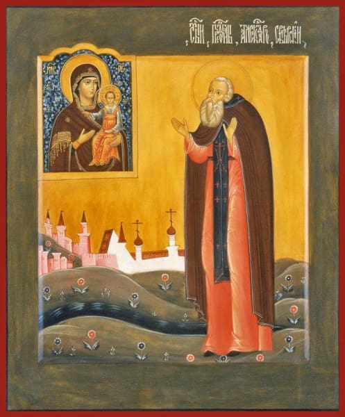 St. Alexander Of Svir - Icons