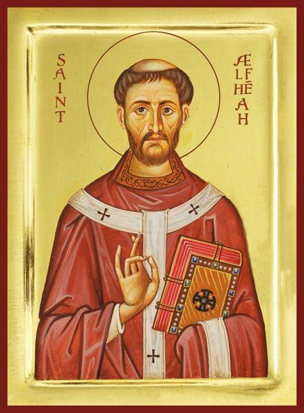 St. Alphege Of Canterbury - Icons