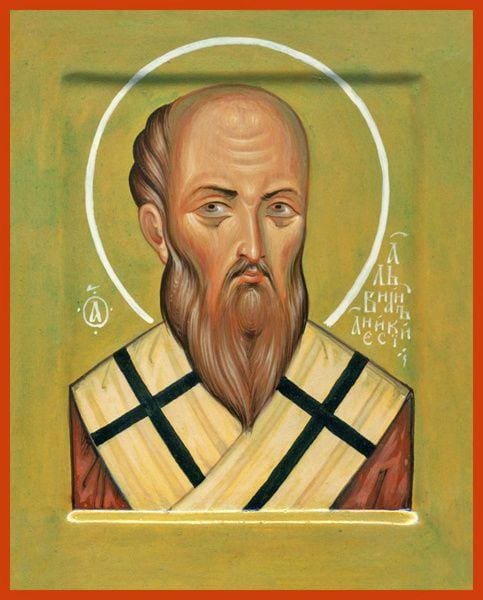St. Alvian Of Aeneas The Martyr - Icons