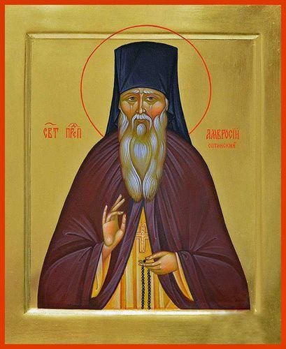 St. Ambrose Of Optina - Icons