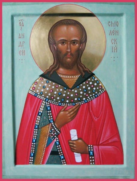 St. Andrew Of Smolensk - Icons