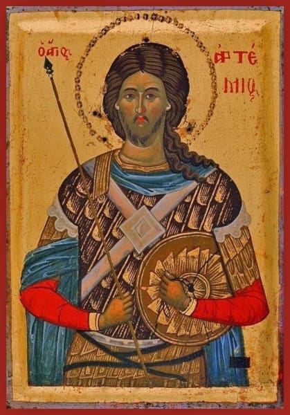 St. Artemy Of Antioch - Icons