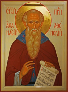 St. Athanasius The Athonite - Icons