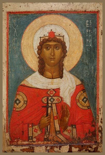 St. Barbara The Great Martyr - Icons
