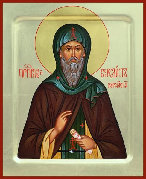 St. Benedict Of Nursia - Icons
