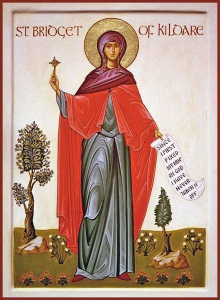 St. Bridget Of Ireland - Icons