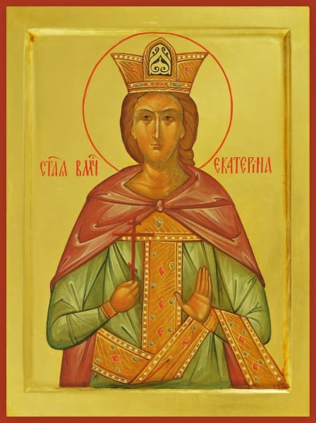 St. Catherine The Great Martyr - Icons