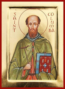 St. Columba Of Iona - Icons