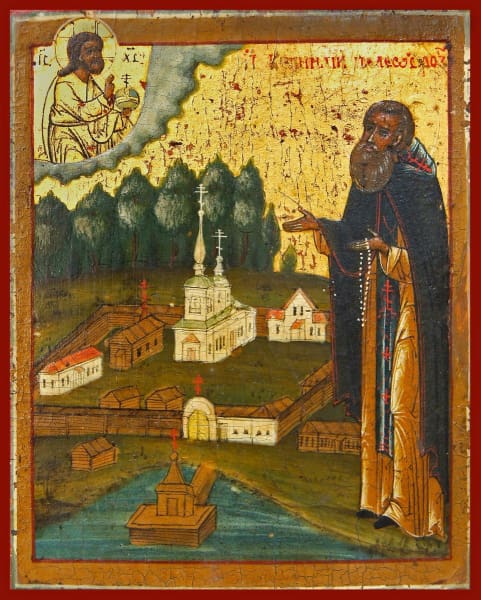 St. Cornelius Paleostrovsky - Icons