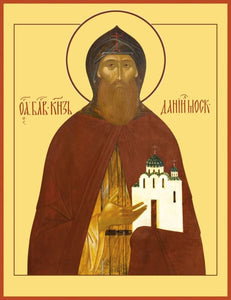 St. Daniel Of Moscow - Icons