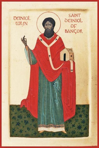 St. Deiniol Of Wales - Icons