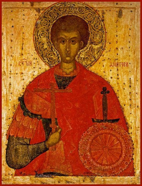 St. Demetrius The Great Martyr - Icons