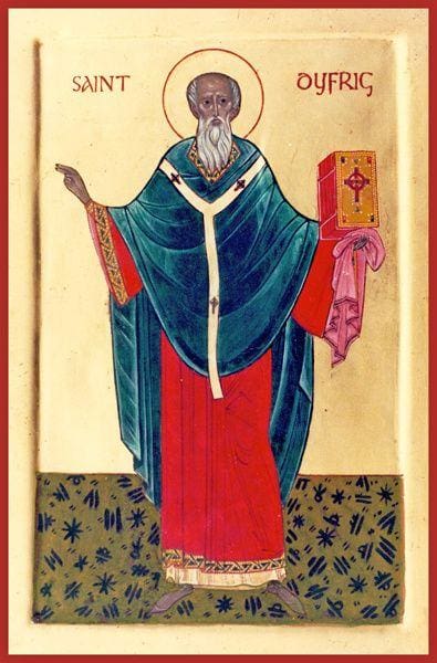 St. Dyfrig Of Wales - Icons