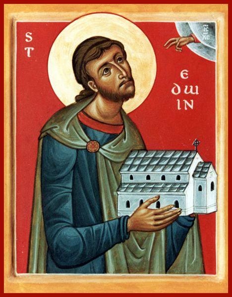 St. Edwin Of Northumbria - Icons