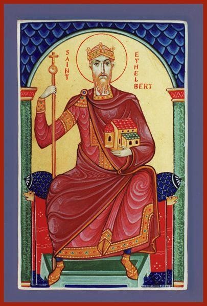 St. Ethelbert Of Kent - Icons