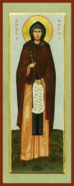 St. Euphrosyne Of Moscow - Icons