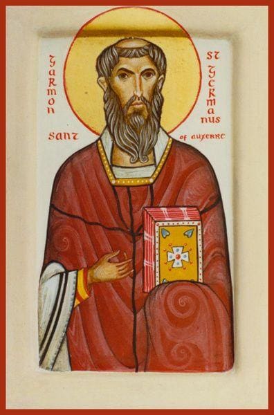 St. Germanos Of Auxerre - Icons