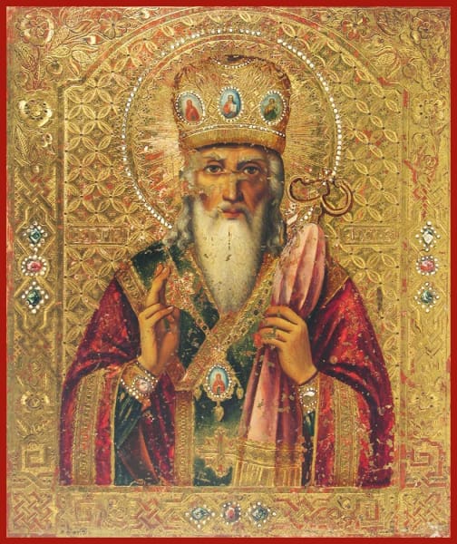 St. Gurias Archbishop Of Kazan - Icons