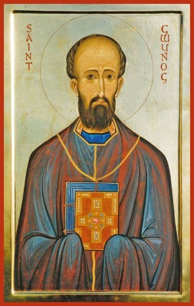 St. Gwynog Of Wales - Icons