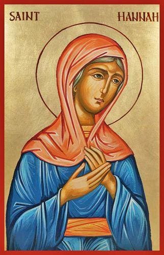 St. Hannah The Prophetess - Icons