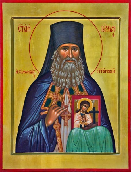 St. Herman Of Svatogorsk - Icons